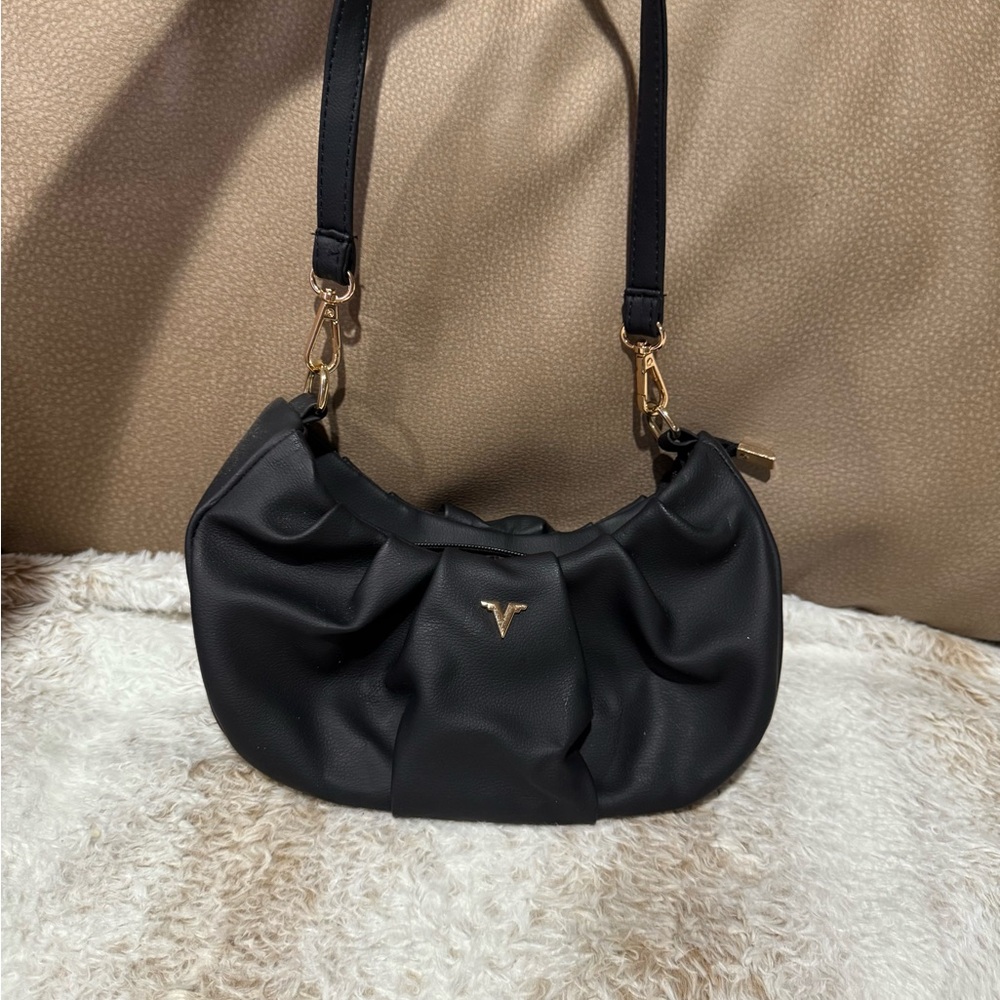 Black Designer Shoulder Bag